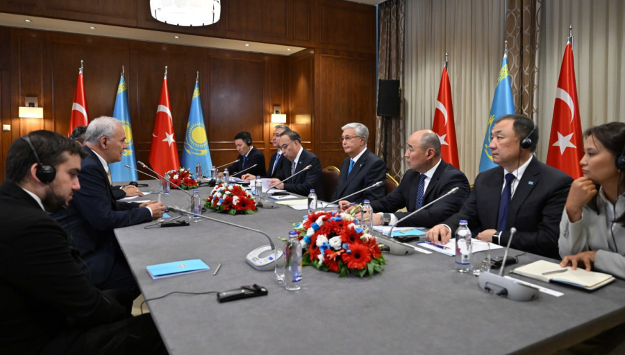 Қ. Тоқаев S Sistem Lojistik компаниясының басшысын қабылдады