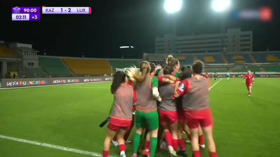 Ұлттар лигасы: Қазақстан әйелдер құрамасы Люксембургке есе жіберді
