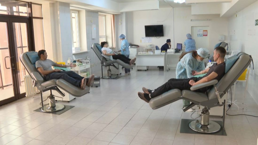 Число постоянных доноров крови сократилось в Акмолинской области