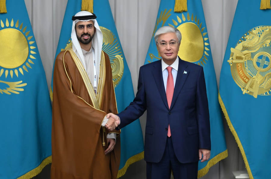 Мемлекет басшысы Омар Әл-Оламамен кездесті