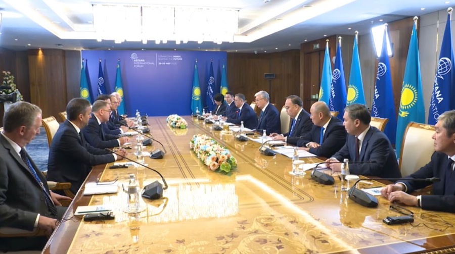 Президент Астана халықаралық форумының аясында бірқатар кездесу өткізді