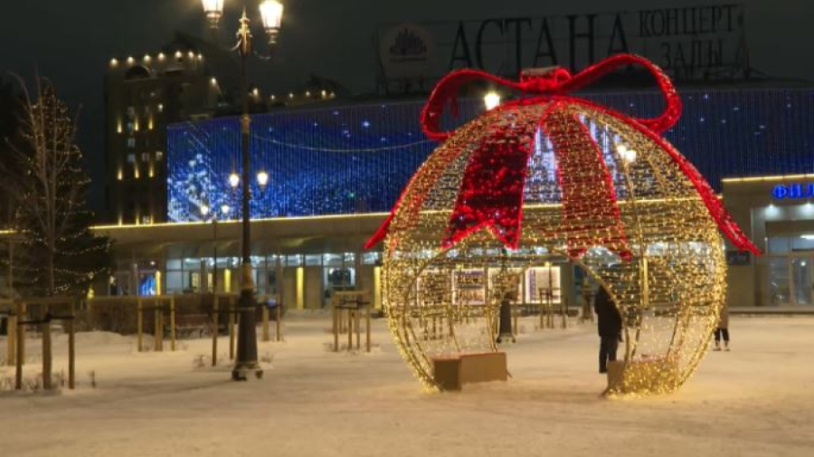 Зимняя сказка столицы: как Астана готовится к Новому году