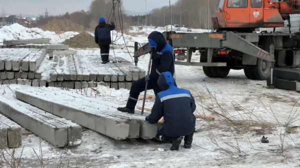 Өскемендегі электр жарығы жиі сөнетін ықшамауданда желі ауыстырылады