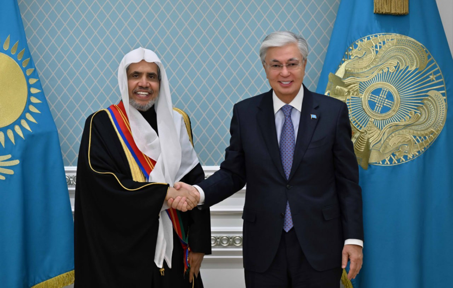 Президент принял генерального секретаря Всемирной исламской лиги