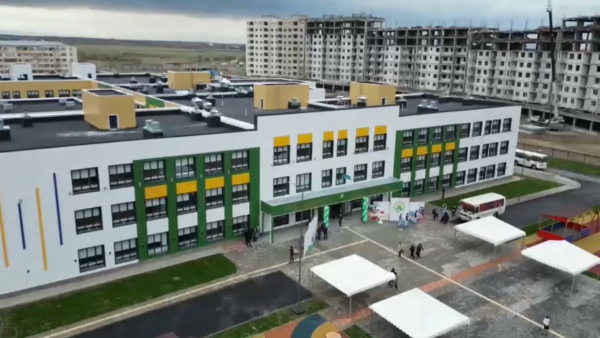 Школу на 1200 мест открыли в Таразе