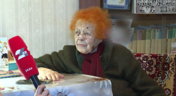 Педагог из Шымкента перешагнула столетний рубеж