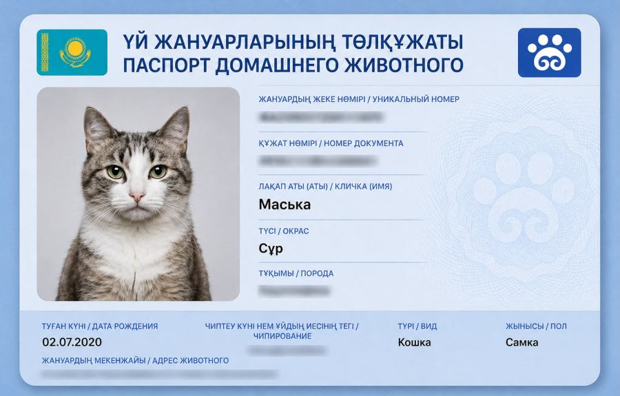 eGov Mobile-да үй жануарларының цифрлық төлқұжаты қолжетімді болды