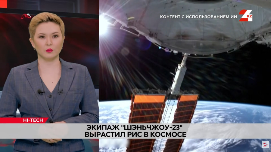 Китайские космонавты вырастили рис в космосе
