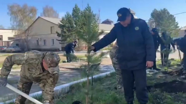 Петропавлда құтқарушылар «Таза Қазақстан» науқанына қатысты