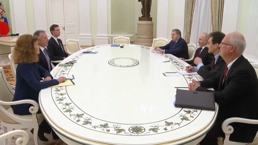 Путин Мәскеуде Уиткоффпен кездесті