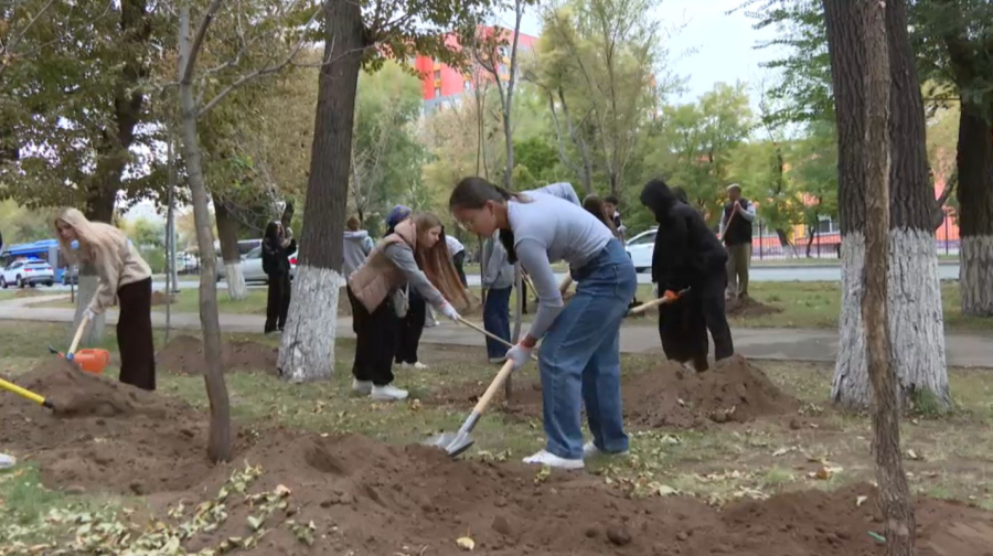 Елордалық студенттер эконауқанға қатысты