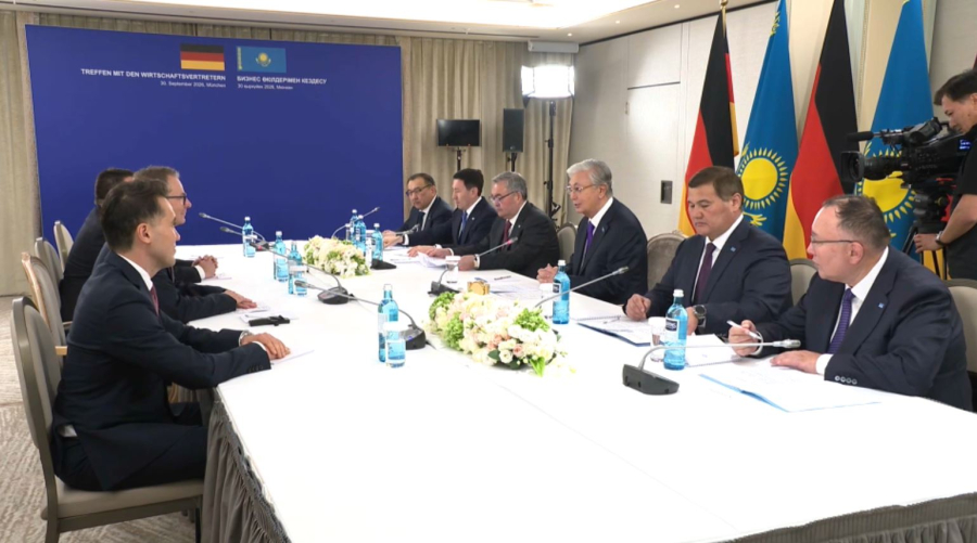 Президент Siemens AG компаниясының вице-президентін қабылдады   