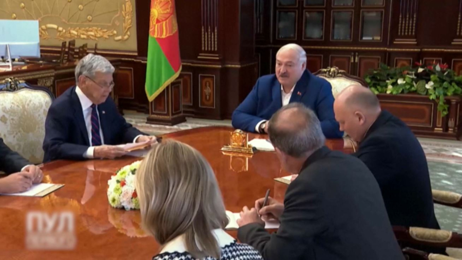 Лукашенко встретился с Джоном Коулом