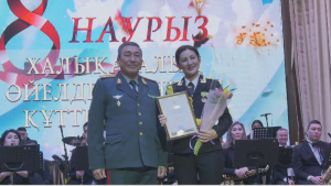 Женщин-военнослужащих поздравили в Астане