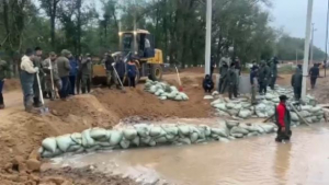 В посёлке Индербор локализовали разлив паводковой воды