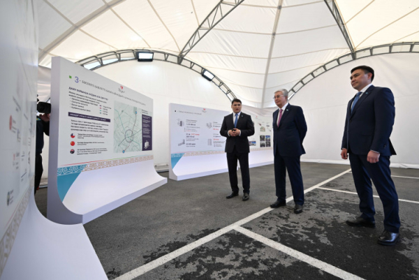 Президенту представили перспективный план градостроительного развития Шымкента