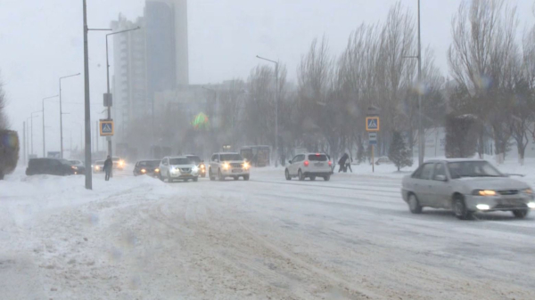 Снегопад ожидается на большей части Казахстана