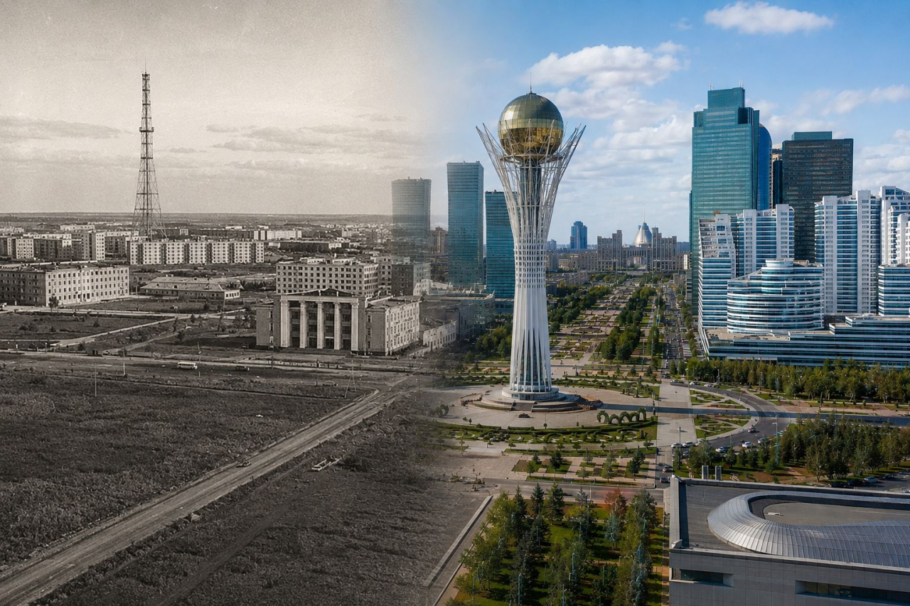 От степи до мегаполиса: как Астана стала сердцем Казахстана