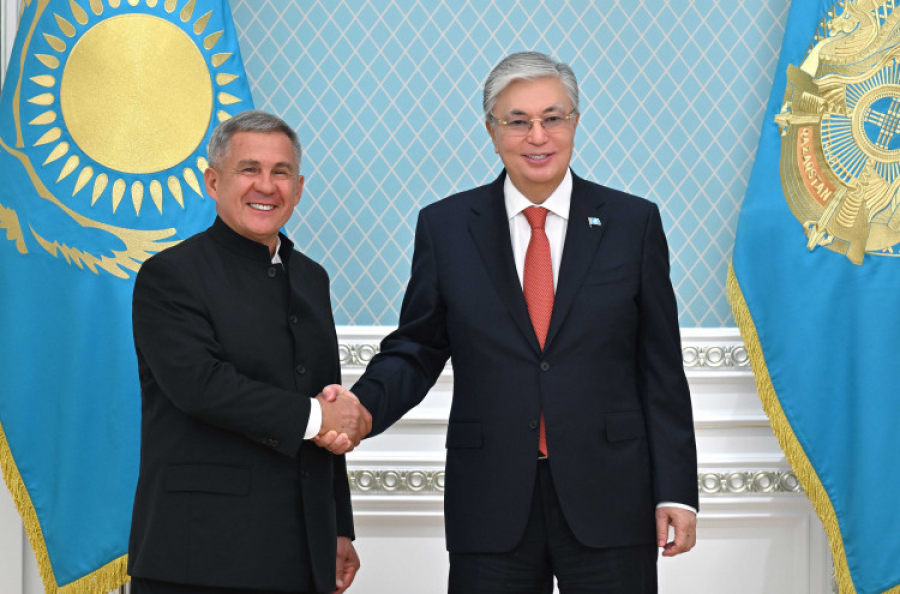 Президент принял главу Республики Татарстан