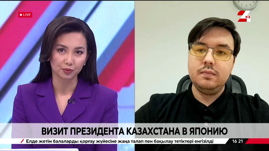 Визит Президента Казахстана в Японию. Таир Нигманов