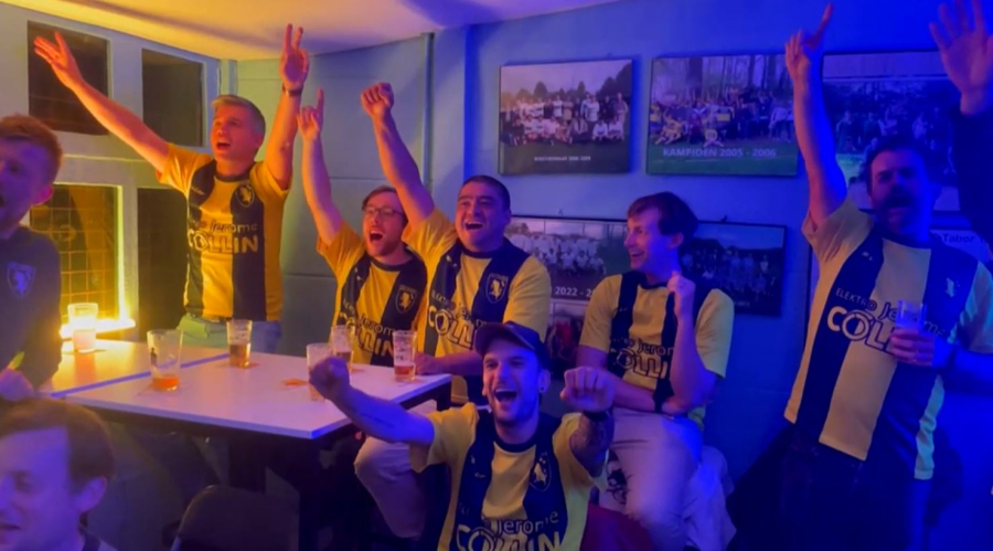  «Қайраттың» бельгиялық жанкүйерлері