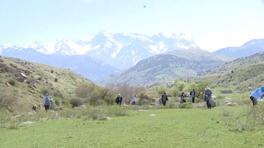 Түркістан облысындағы Біркөлік шатқалы қоқыстан тазартылды