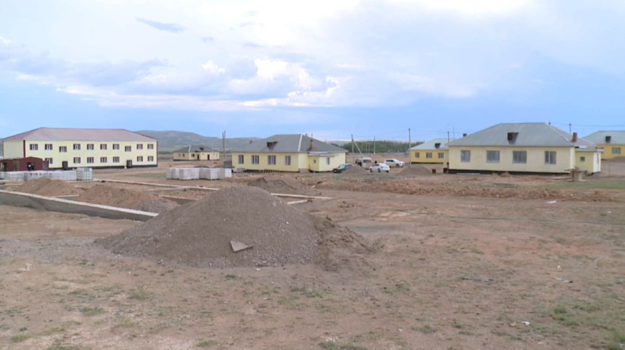 Ақтоғай ауылында құрылыс қарқынды жүріп жатыр