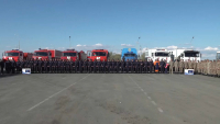 Единство в борьбе со стихией: спасателей и военных проводили в Уральске