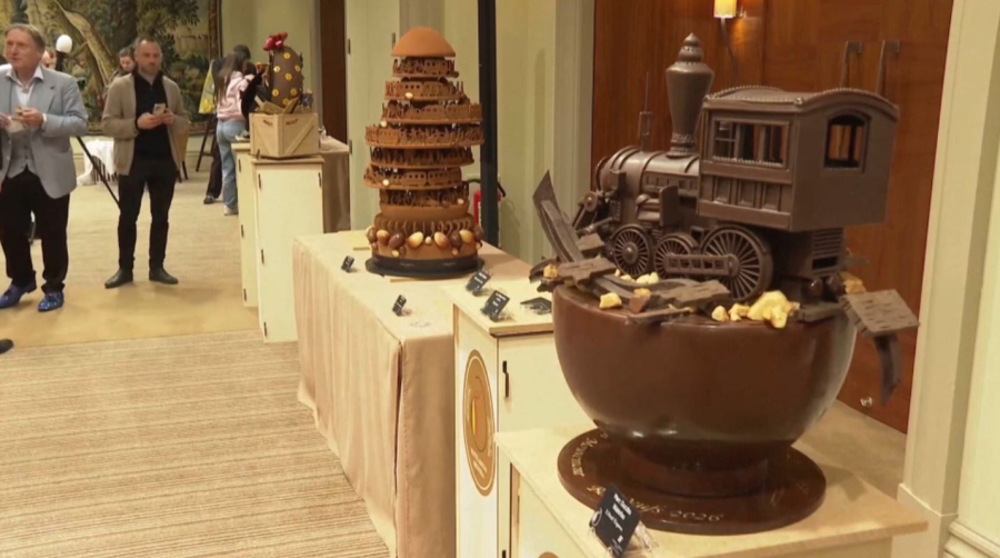 Брюссельде шоколад көрмесі ашылды