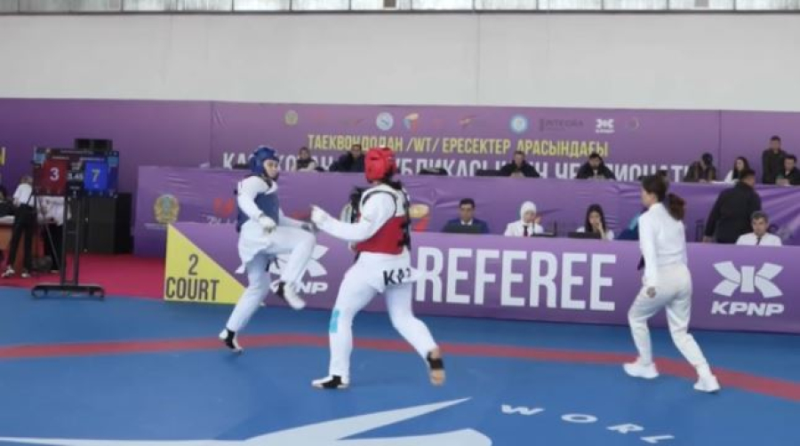 Чемпионат Казахстана по таэквондо завершился в Шымкенте