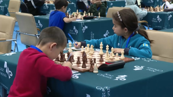 Детский Кубок Казахстана по шахматам стартовал в Талдыкоргане