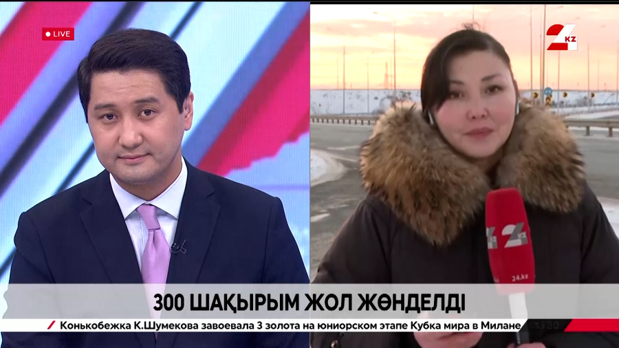 ШҚО-да 300 шақырым жол жөнделді. LIVE