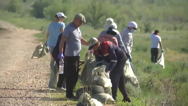 Мәртөк ауылында қоқыс алаңы жойылды