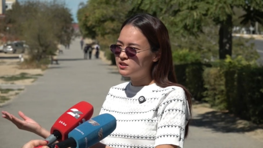 Жители Актау об обмелении Каспия