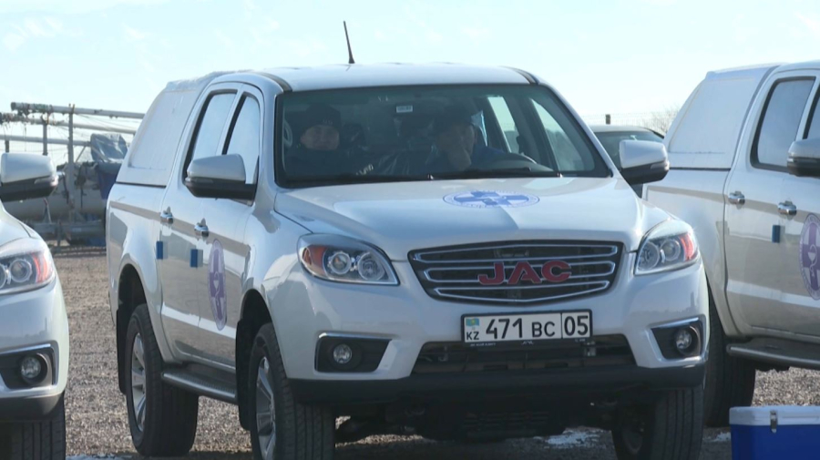 Алматы облысында жедел жәрдем қызметіне жаңа 20 автокөлік табысталды