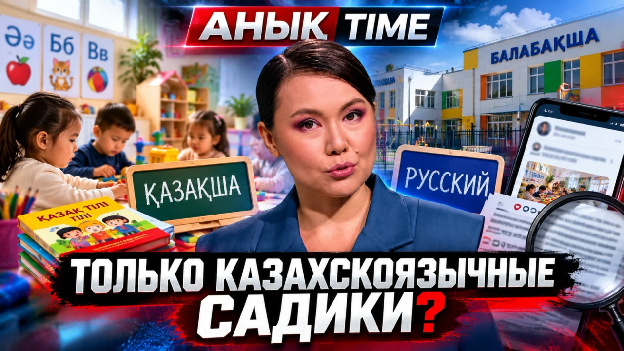 Детсады Казахстана переходят только на казахский язык?