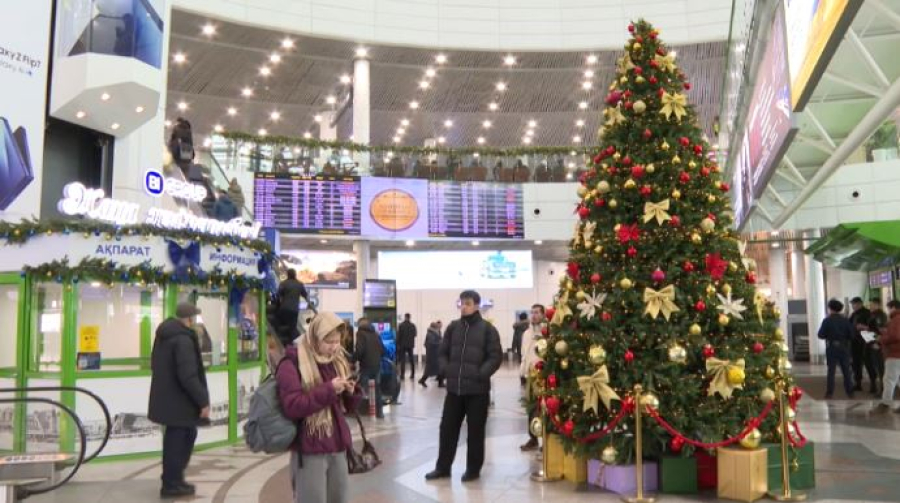 Столичный аэропорт переходит на усиленный режим в новогодние праздники