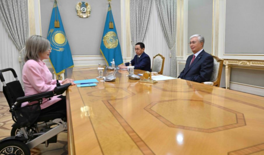 Қ. Тоқаев Адам құқықтары жөніндегі уәкілдің Астана қаласы бойынша өкілін қабылдады