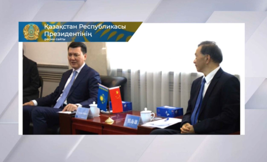 Ерлан Қарин Қытай медиакорпорациясының басшысы Шэнь Хайсюнмен кездесті