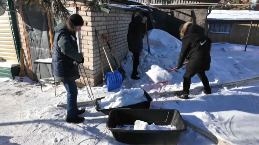 Петропавлда қарияларға көмек көрсетілді