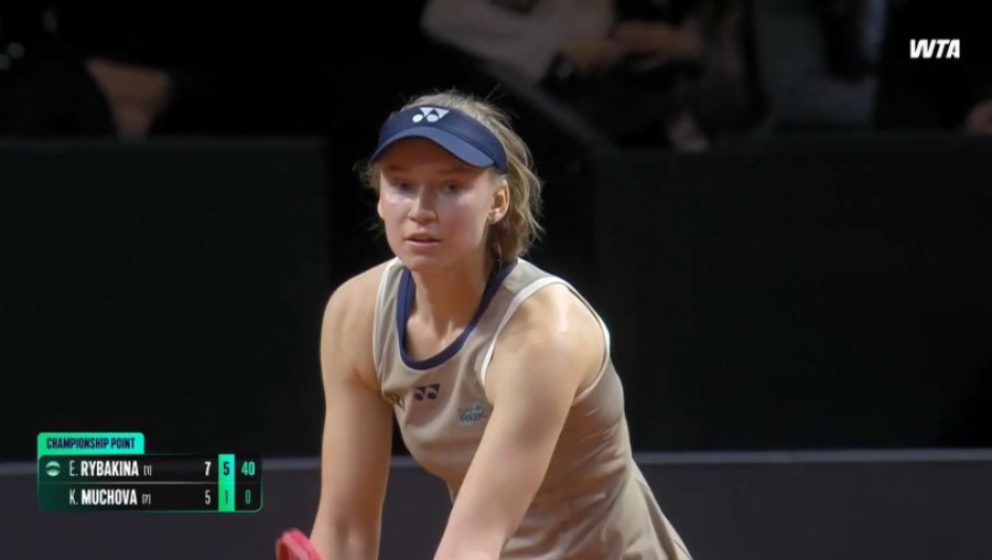 Е. Рыбакина WTA-500 турнирінде жеңіске жетті