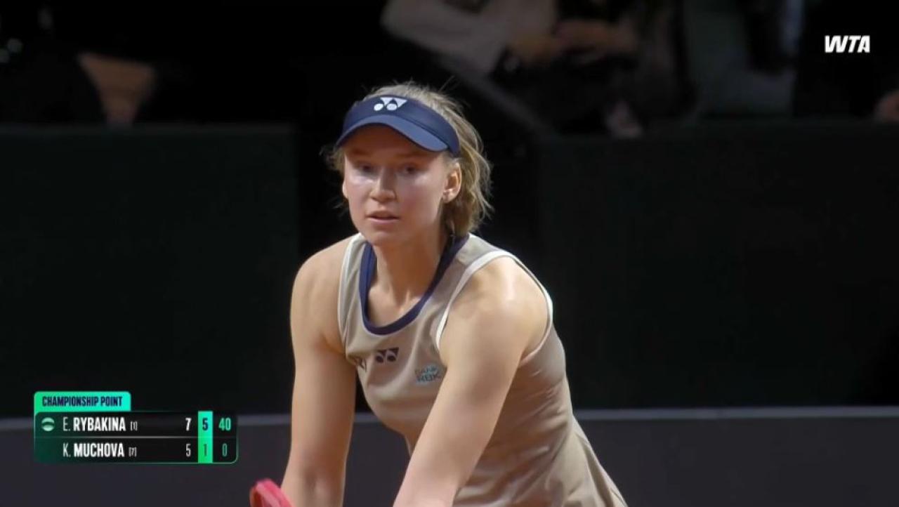 Е. Рыбакина WTA-500 турнирінде жеңіске жетті