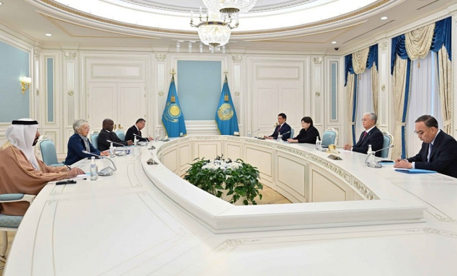 Токаев встретился с участниками Международного форума конституционного правосудия