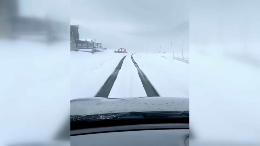 Қара теңіз аймағында қар жауды