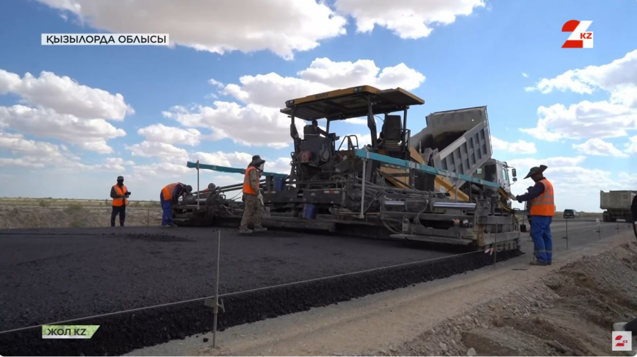 Қызылорда-Жезқазған тасжолының құрылысы қалай жүріп жатыр?