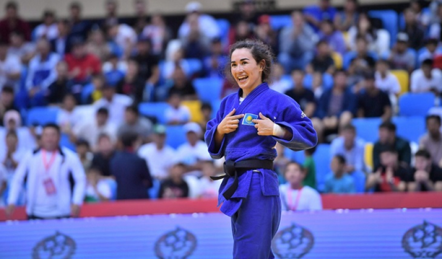 Казахстанская дзюдоистка выиграла Гран-при в Португалии