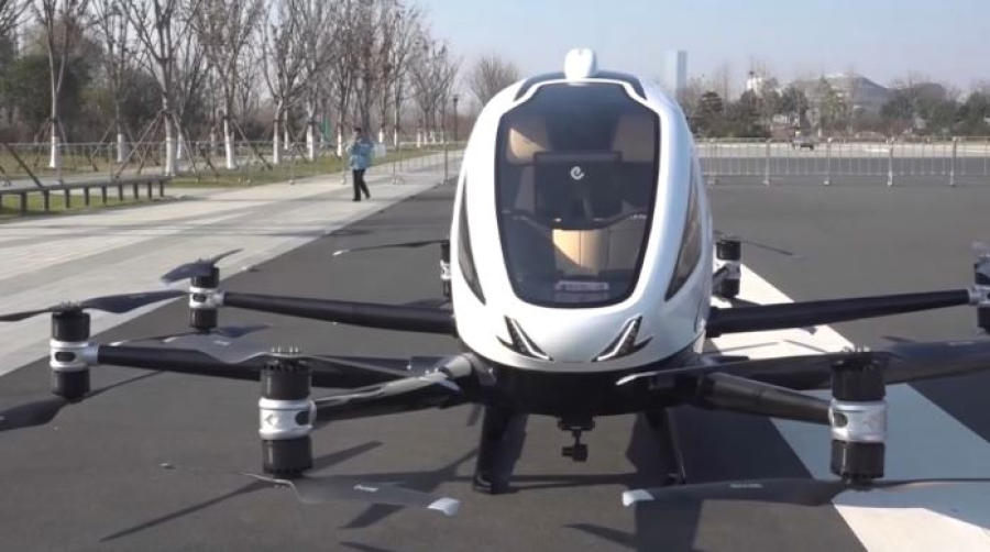 Власти КНР выдали первые лицензии на беспилотные аэротакси 