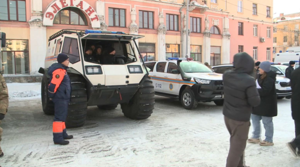 Өскеменде құтқару қызметінің автопаркі  жаңа техникамен толықты