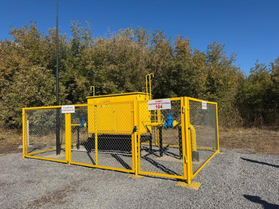 Три села газифицировали в Актюбинской области