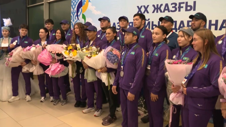 Чемпионы Азиады – 2026 вернулись домой